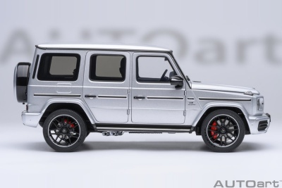 Mercedes AMG G63 2019 iridium silber Modellauto 1:18 Autoart