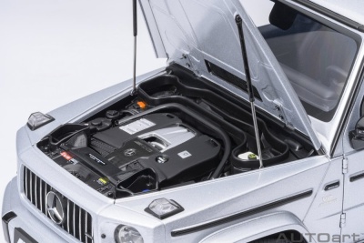 Mercedes AMG G63 2019 iridium silber Modellauto 1:18 Autoart