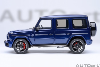 Mercedes AMG G63 2019 brilliant blau metallic Modellauto 1:18 Autoart