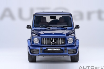 Mercedes AMG G63 2019 brilliant blau metallic Modellauto 1:18 Autoart
