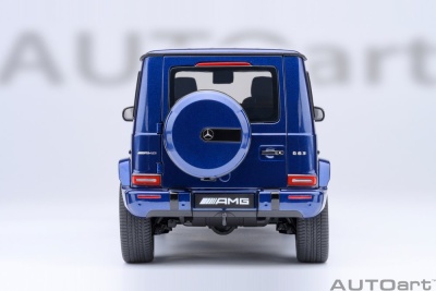Mercedes AMG G63 2019 brilliant blau metallic Modellauto 1:18 Autoart