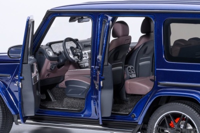 Mercedes AMG G63 2019 brilliant blau metallic Modellauto 1:18 Autoart