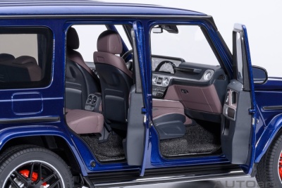 Mercedes AMG G63 2019 brilliant blau metallic Modellauto 1:18 Autoart