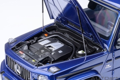 Mercedes AMG G63 2019 brilliant blau metallic Modellauto 1:18 Autoart