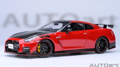 Nissan GT-R R35 Nismo Special Edition 2022 vibrant rot Modellauto 1:18 Autoart