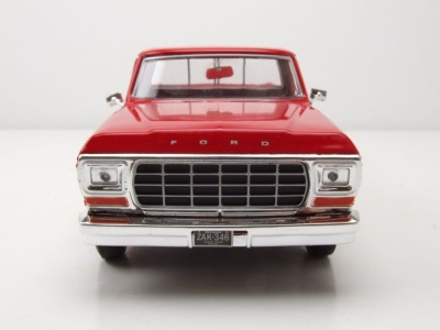 Ford F-150 Custom Pick Up 1979 rot weiß Modellauto 1:24 Motormax