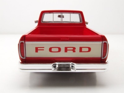 Ford F-150 Custom Pick Up 1979 rot weiß Modellauto 1:24 Motormax