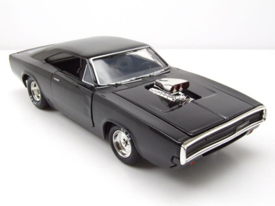 Dodge Charger R/T 1970 schwarz Fast & Furious 9 Modellauto 1:24 Jada Toys