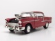 Chevrolet Bel Air Custom Hot Rod 1955 dunkelrot mit Blown Motor Modellauto 1:18 Motormax