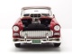 Chevrolet Bel Air Custom Hot Rod 1955 dunkelrot mit Blown Motor Modellauto 1:18 Motormax