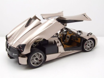 Pagani Huayra 2013 grau gold Modellauto 1:18 Motormax