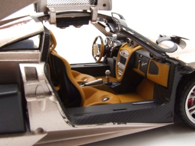 Pagani Huayra 2013 grau gold Modellauto 1:18 Motormax