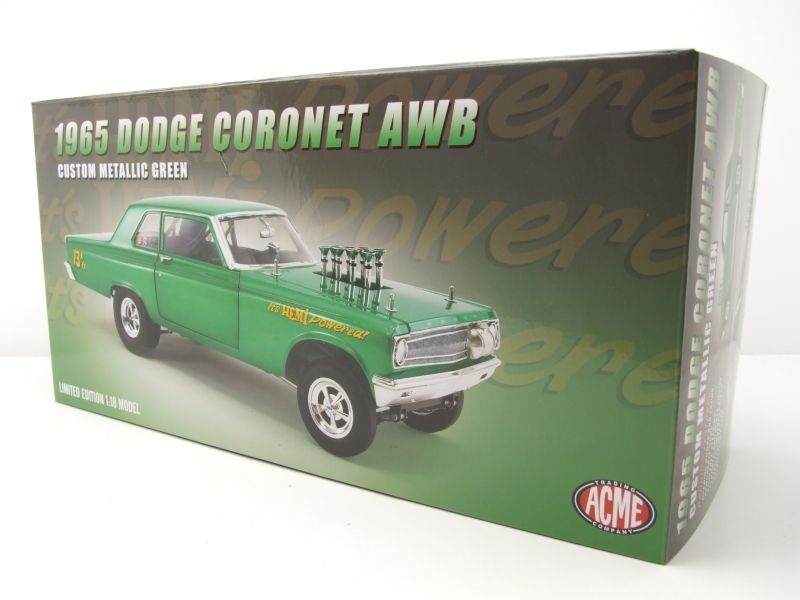 ACME 1/18 Dodge Coronet AWB Custom 1965 - Collection