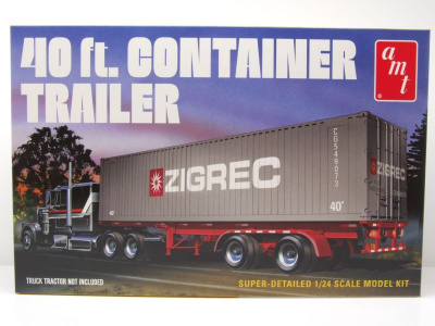 Trailer Anhänger 40 Semi Container Kunststoffbausatz...