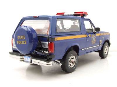 Ford Bronco XLT 1996 New York State Police blau...