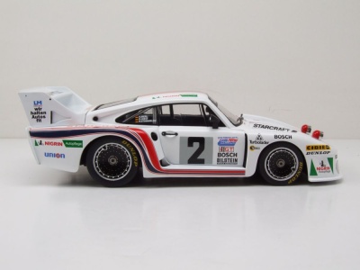 Porsche 935 J #2 Liqui Moly IMSA 24h Daytona 1980 Merl Joest Stommelen Modellauto 1:18 MCG