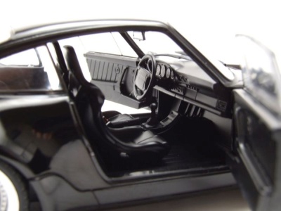 Porsche 911 (964) Turbo 3.6 1993 schwarz Modellauto 1:18 Solido