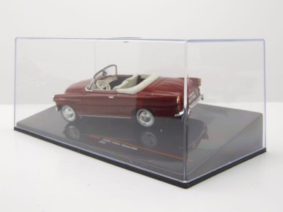 Skoda Felicia Roadster 1964 dunkelrot Modellauto 1:43 ixo models