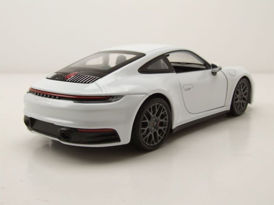 Modellino in miniatura Porsche 997 S 1/18 Maisto 911 () Carrera S Cabriolet metallico blu