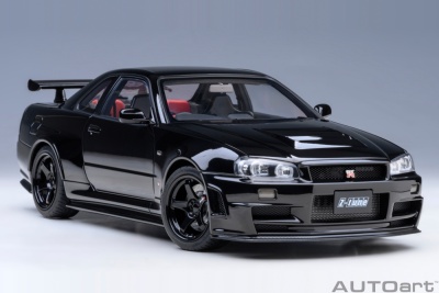 Nissan Skyline GT-R R34 Z-Tune 2005 schwarz Modellauto...