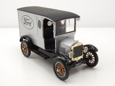 Ford Model T Paddy Wagon 1925 silber Modellauto 1:24 Motormax