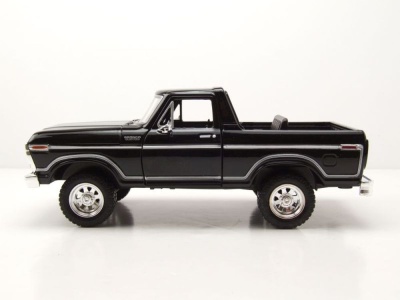 Ford Bronco Pick Up 1978 schwarz Modellauto 1:24 Motormax