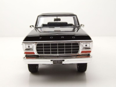 Ford Bronco Pick Up 1978 schwarz Modellauto 1:24 Motormax