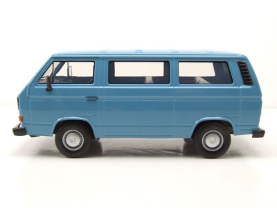VW T3 Bus blau Modellauto 1:24 Motormax