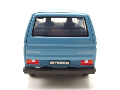 VW T3 Bus blau Modellauto 1:24 Motormax