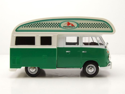 VW T1 Camping Bus grün weiß Modellauto 1:24 Motormax