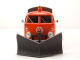VW T1 Pritsche Plane orange mit Schneepflug Modellauto 1:24 Motormax