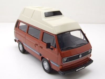 VW T3 Camping Bus braun weiß Modellauto 1:24 Motormax