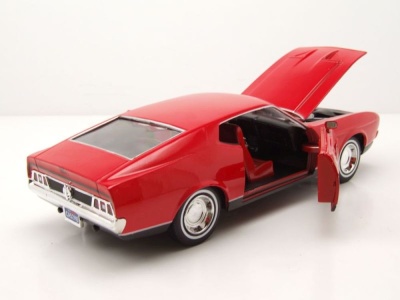 Ford Mustang Mach 1 1971 rot James Bond  Modellauto 1:24 Motormax