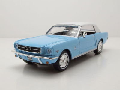 Ford Mustang Hard Top 1964 1/2 hellblau weiß James...