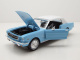 Ford Mustang Hardtop 1964 1/2 hellblau weiß James Bond Thunderball Modellauto 1:24 Motormax