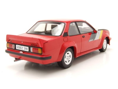 Opel Ascona 400 1982 rot Modellauto 1:18 Sun Star