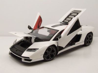 Lamborghini Countach LPI 800-4 weiß Modellauto 1:18 Maisto