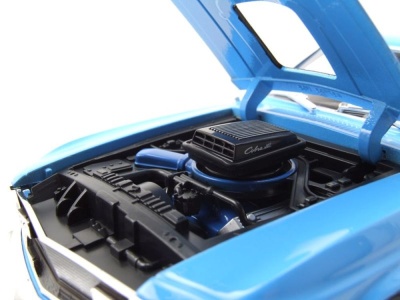 Ford Mustang Mach 1 1970 blau Modellauto 1:18 Maisto