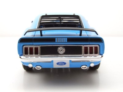 Ford Mustang Mach 1 1970 blau Modellauto 1:18 Maisto