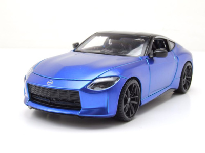 Nissan 400z 2022 blau Modellauto 1:24 Maisto
