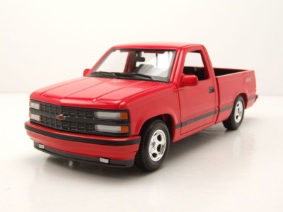 Chevrolet 454 SS Pick Up 1993 rot Modellauto 1:24 Maisto