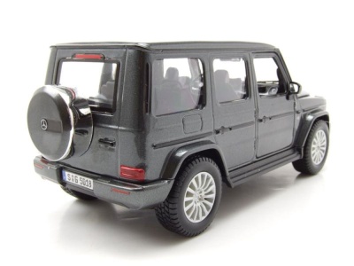 Mercedes G500 G-Klasse G-Modell 2019 grau metallic Modellauto 1:24 Maisto