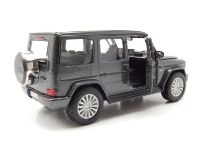 Mercedes G500 G-Klasse G-Modell 2019 grau metallic Modellauto 1:24 Maisto