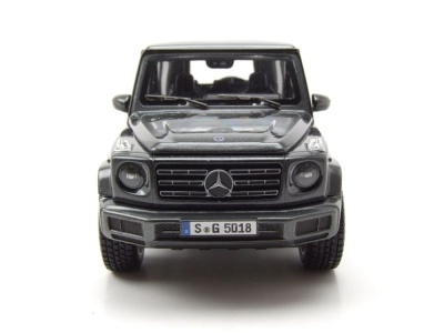 Mercedes G500 G-Klasse G-Modell 2019 grau metallic Modellauto 1:24 Maisto