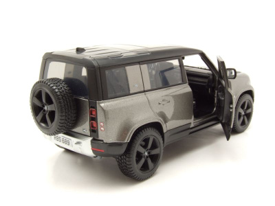 Land Rover Defender 2022 grau metallic Modellauto 1:24 Bburago