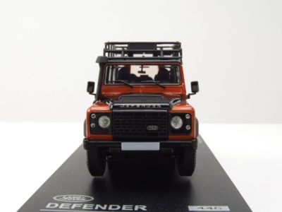 Land Rover Defender 110 Adventure Edition 2015 orange Modellauto 1:43 Almost Real