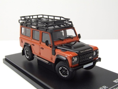 Land Rover Defender 110 Adventure Edition 2015 orange Modellauto 1:43 Almost Real