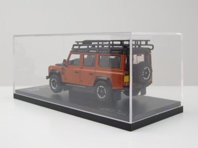 Land Rover Defender 110 Adventure Edition 2015 orange Modellauto 1:43 Almost Real