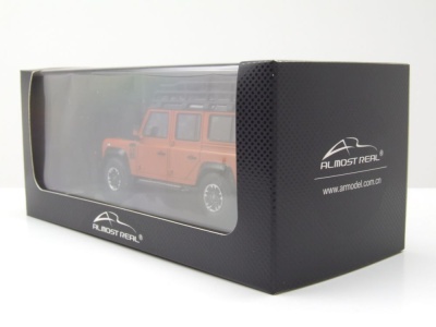 Land Rover Defender 110 Adventure Edition 2015 orange Modellauto 1:43 Almost Real