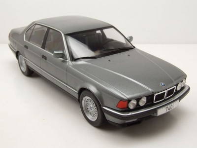 BMW 730i 7er E32 1992 grau metallic Modellauto 1:18 MCG